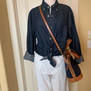 J.  Crew jeans skirt